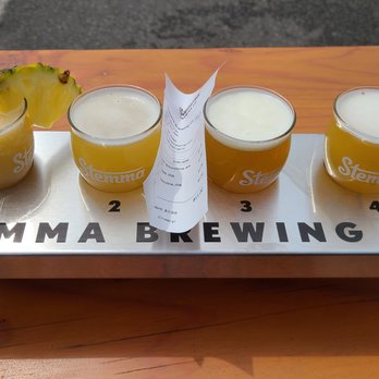 Stemma Brewing Co. - Flight - Breweries Near Me - Bellingham, Washington Stemma Brewing Co. - Flight - Breweries Near Me - Bellingham, Washington