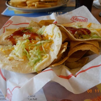 Denny's - BBQ Chicken Soft Tacos...not so good !!! - Diners Near Me - Orlando, Florida