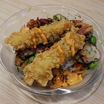 Hokey Poké - Crispy Shrimp Tempura - Poke Near Me - New York, New York