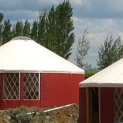 Chiwana Village at SageCliffe - These yurts are not camping yurts...they're luxury yurts!