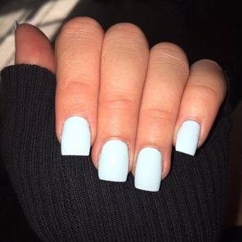 Nathan Nails & Spa - $30 for a full set! The nail guy was super fun to talk & was super nice about fixing 2 nails I messed up (color: borrowed&blue by Essie) - Nail Salons Near Me - Goleta, California