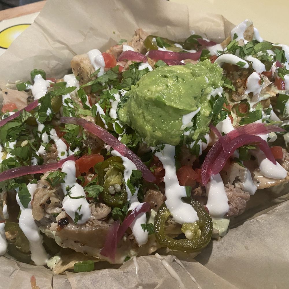 Trashcan Chicken Nachos