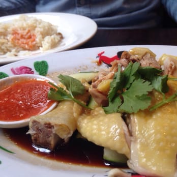 Penang - Hainanese chicken rice - pretty authentic tasting! Wished they had the dark sweet Soya sauce like how we eat it in Singapore. - Malaysian Near Me - Boston, Massachusetts Penang - Hainanese chicken rice - pretty authentic tasting! Wished they had the dark sweet Soya sauce like how we eat it in Singapore. - Malaysian Near Me - Boston, Massachusetts