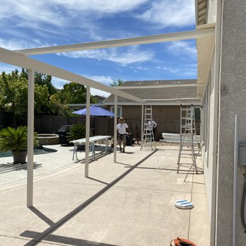 MDE Construction - Getting it framed up - Patio Coverings Near Me - Citrus Heights, California