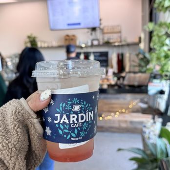 Jardin Cafe - Guava green tea lemonade - Coffee & Tea Near Me - Sylmar, California