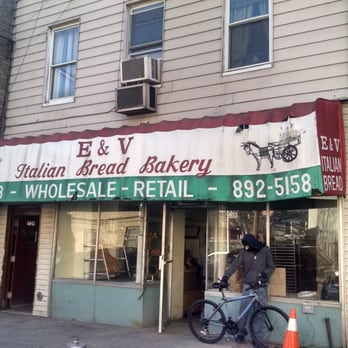 E & V Bakery - a bicycle parked in front of the store - Bakeries Near Me - Bronx, New York E & V Bakery - a bicycle parked in front of the store - Bakeries Near Me - Bronx, New York