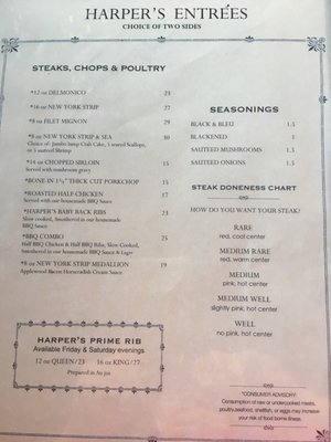Menu photo 6 Harper's Tavern Annville, PA