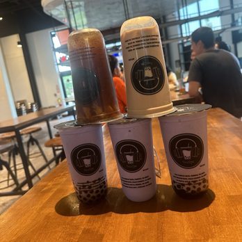 TeaDM Street Food Corner - Peach Partea, TeaDM Milk Tea, & Call me Ubae (steamed Ube snow) - Bubble Tea Near Me - Sterling, Virginia TeaDM Street Food Corner - Peach Partea, TeaDM Milk Tea, & Call me Ubae (steamed Ube snow) - Bubble Tea Near Me - Sterling, Virginia