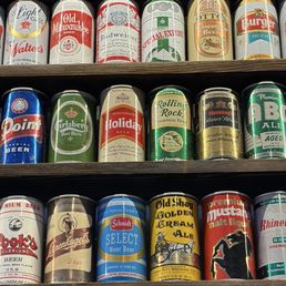 portion of the beer can wall