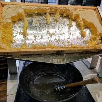 Fahrenheit Restaurant - Fresh honey from a honey comb - Modern European Near Me - Dublin 3, D