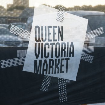 Queen Victoria Market - Sign - Farmers Market Near Me - Melbourne, VIC