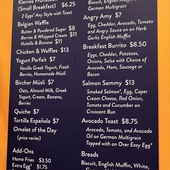Bakehaus - Breakfast All Day Menu - Desserts Near Me - Belmont, Massachusetts