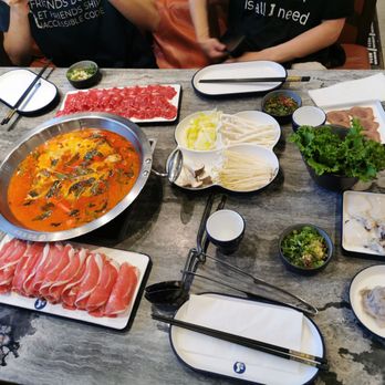 Liuyishou Hotpot - On the far right, beef tongue, squid, and shrimp paste - Hot Pot Near Me - Richmond Hill, Ontario Liuyishou Hotpot - On the far right, beef tongue, squid, and shrimp paste - Hot Pot Near Me - Richmond Hill, Ontario