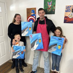 Lost in the Woods Art Gallery - Shark attack