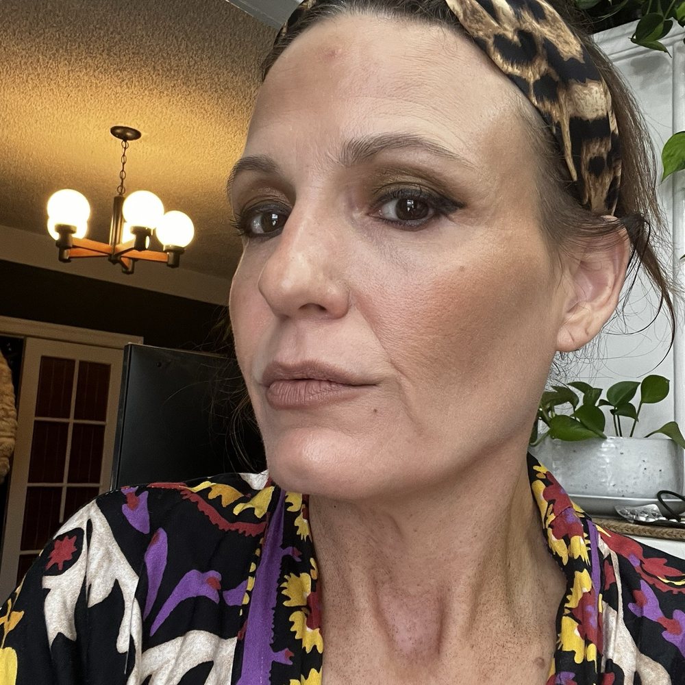 Bare Skin Marin - After 3 treatment .. only face makeup ( tinted BB cream & Bronzer ) - Medical Spas Near Me - Kentfield, California