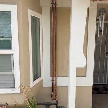 West Coast Water Filtration - Pipes before painting. - Water Purification Services Near Me - Cypress, California West Coast Water Filtration - Pipes before painting. - Water Purification Services Near Me - Cypress, California