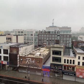 Courtyard by Marriott Newark Downtown - Rainy Newark Morning - Hotels Near Me - Newark, New Jersey Courtyard by Marriott Newark Downtown - Rainy Newark Morning - Hotels Near Me - Newark, New Jersey
