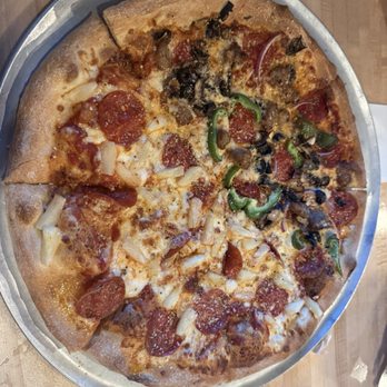 Old Chicago Pizza + Taproom - Half and half pizza - Pizza Near Me - Goodyear, Arizona