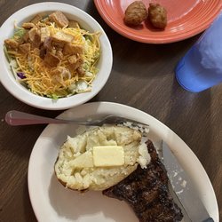 Hacks Steak Shack - Split ribeye dinner