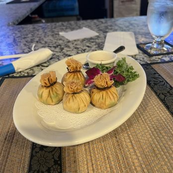 Blue Elephant Restaurant - Money Bags - Thai Near Me - Wilbraham, Massachusetts