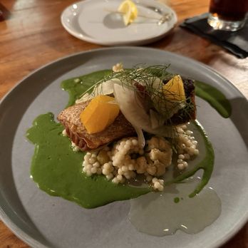 The Monroe - Roasted Salmon - New American Near Me - Orlando, Florida