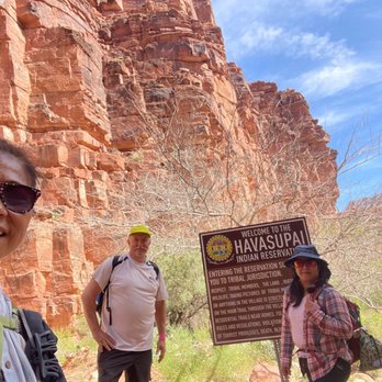 Havasu Falls - On our way to the first waterfall. - Hiking Near Me