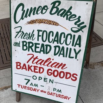 Cuneo Bakery - Classic signage - Bakeries Near Me - South San Francisco, California Cuneo Bakery - Classic signage - Bakeries Near Me - South San Francisco, California