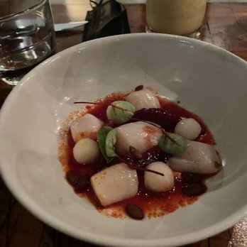 Pammy's - Bay Scallop Crudo. - Italian Near Me - Cambridge, Massachusetts Pammy's - Bay Scallop Crudo. - Italian Near Me - Cambridge, Massachusetts