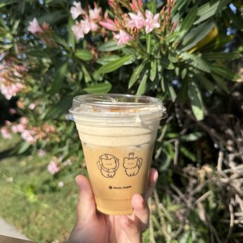 Bloom Bagels - Banana Espresso Latte (Iced) - Bagels Near Me - Campbell, California