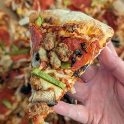 Domino's Pizza - Medium deluxe slice