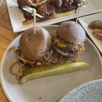 Deck. - happy hour appetizers: sliders and wings - Hawaiian Near Me - Honolulu, Hawaii Deck. - happy hour appetizers: sliders and wings - Hawaiian Near Me - Honolulu, Hawaii