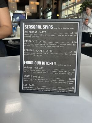 Menu photo 3 Playback Coffee San Jose, CA Menu photo 3 Playback Coffee San Jose, CA