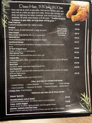 Menu photo 1 Mississippi Belle Indianapolis, IN Menu photo 1 Mississippi Belle Indianapolis, IN