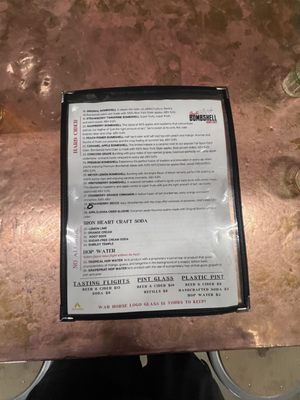 Menu photo 3 War Horse Brewing Company Geneva, NY Menu photo 3 War Horse Brewing Company Geneva, NY