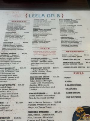 Menu photo 1 Leela on 8 New Brighton, MN Menu photo 1 Leela on 8 New Brighton, MN