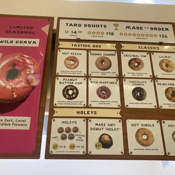 Holey Grail Donuts - Menu - Donuts Near Me - Long Beach, California Holey Grail Donuts - Menu - Donuts Near Me - Long Beach, California
