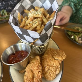 Storybook - Garlic fries and chicken strips - Mediterranean Near Me - Hayward, California Storybook - Garlic fries and chicken strips - Mediterranean Near Me - Hayward, California