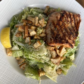 Tidal Raves - Caesar salad with incredible salmon - New American Near Me - Depoe Bay, Oregon Tidal Raves - Caesar salad with incredible salmon - New American Near Me - Depoe Bay, Oregon