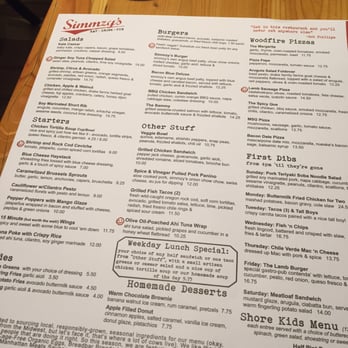 Simmzy's Restaurant Long Beach - Menu a variety selection - Gastropubs Near Me - Long Beach, California Simmzy's Restaurant Long Beach - Menu a variety selection - Gastropubs Near Me - Long Beach, California