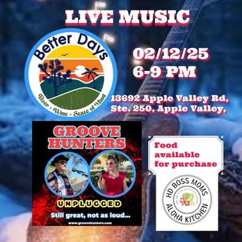 Better Days - Live Music at Better Days - Lounges Near Me - Apple Valley, California Better Days - Live Music at Better Days - Lounges Near Me - Apple Valley, California