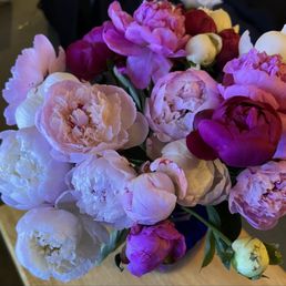 Peony bouquet