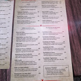 Tropisueño - Menu - Cocktail Bars Near Me - San Francisco, California Tropisueño - Menu - Cocktail Bars Near Me - San Francisco, California