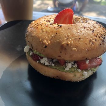 CoffeeStamp - Avogoa Bagel Sandwich - Coffee Roasteries Near Me - St. Louis, Missouri
