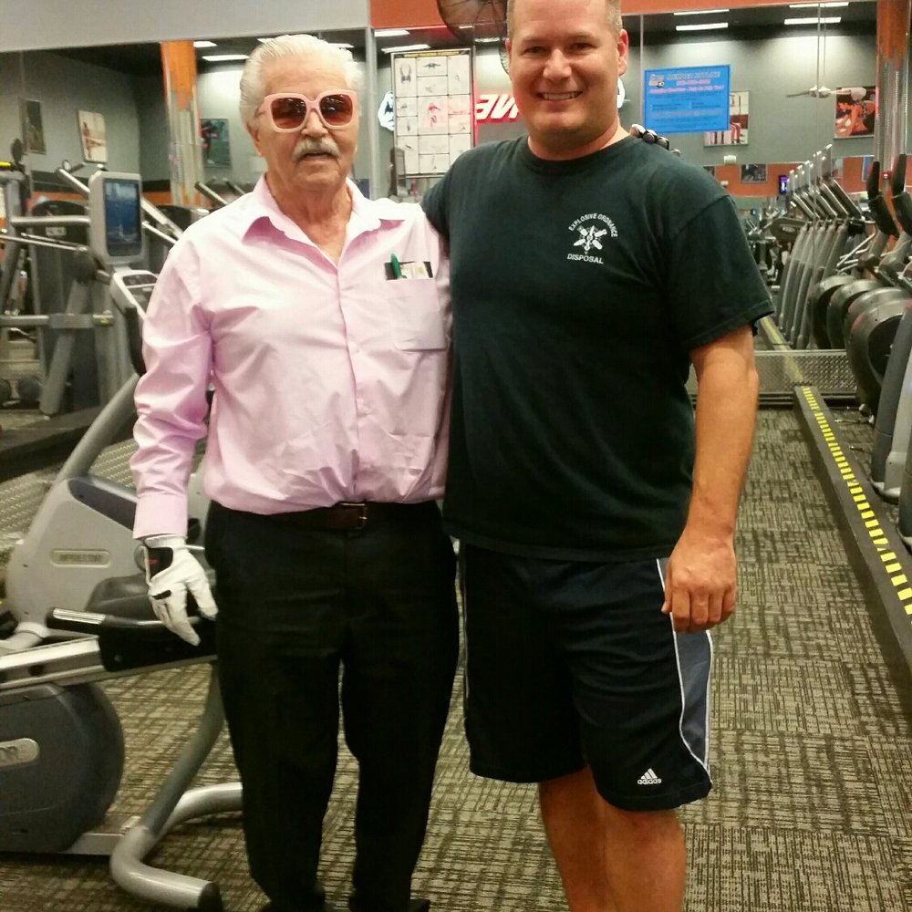Fitness For $10 - This is Wally.  He works out here almost every day, and this is his normal gym attire.  If you see him, say hello. - Gyms Near Me - Brandon, Florida