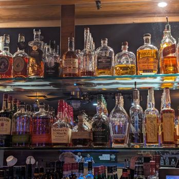 Railroad Saloon - Notice the perfectly aligned bottles - Bars Near Me - Livermore, California