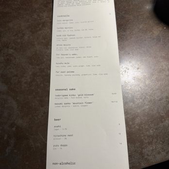 kodo - Menu - Cocktail Bars Near Me - Los Angeles, California kodo - Menu - Cocktail Bars Near Me - Los Angeles, California