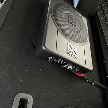 Mission Audio - He left plenty of slack so I can fold down the seat. - Car Stereo Installation Near Me - Pomona, California Mission Audio - He left plenty of slack so I can fold down the seat. - Car Stereo Installation Near Me - Pomona, California