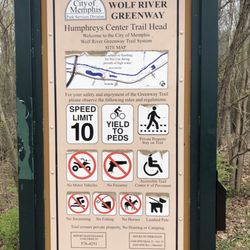 Wolf River Greenway - Trailhead