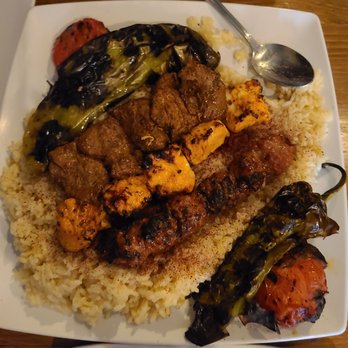 The Diplomat Eatery and Tavern - Combo Platter for Two - Mediterranean Near Me - Monrovia, California