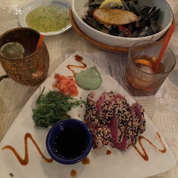 Juno Beach Fish House - Tuna Sashimi - Seafood Near Me - Juno Beach, Florida